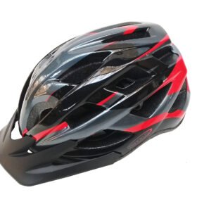 Casque Vélo Performance Sport Rouge et Noir