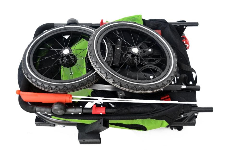 Remorque Vélo et Poussette Convertible pour Grand Chien – Image 3